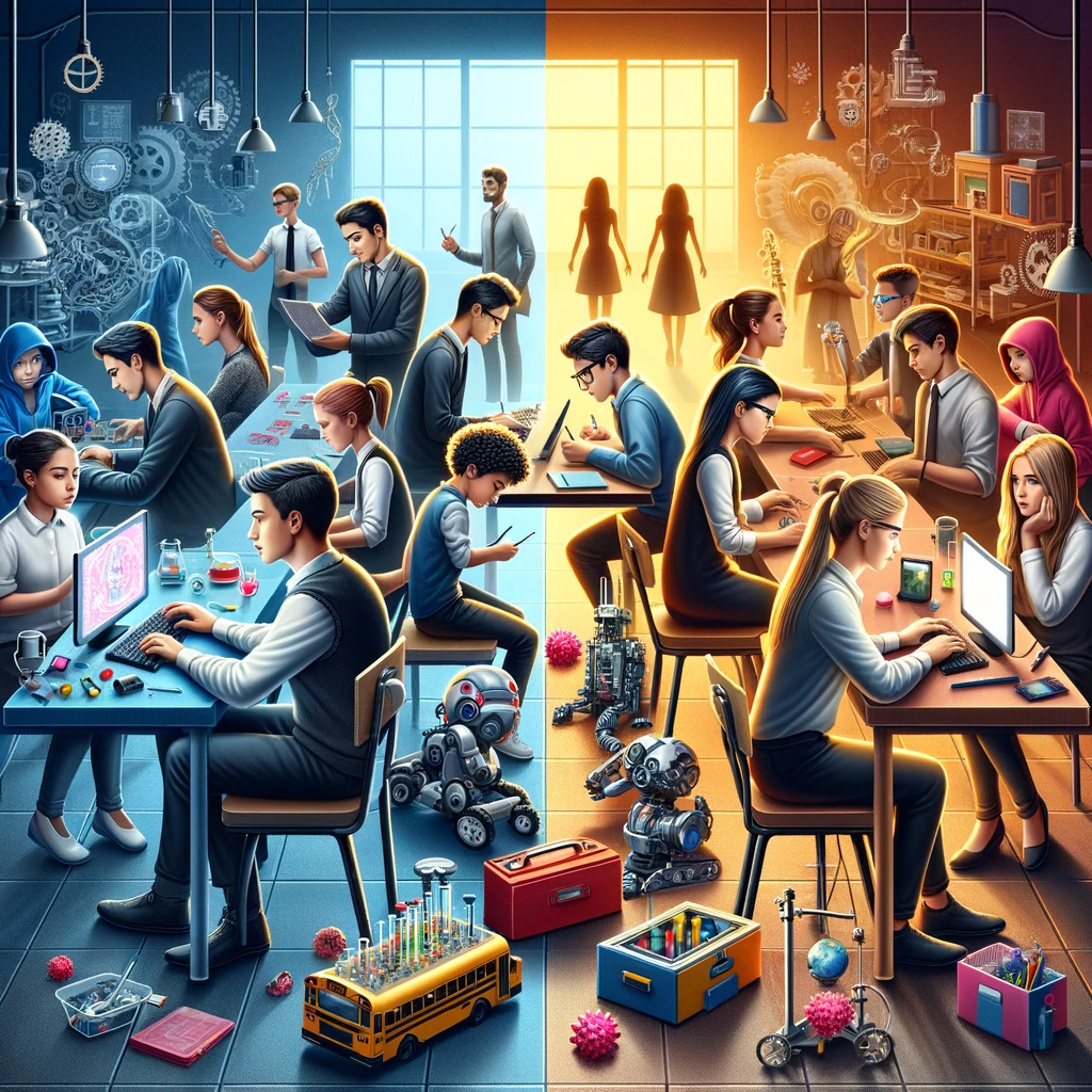 Gender Disparity,uk stem LearningMole