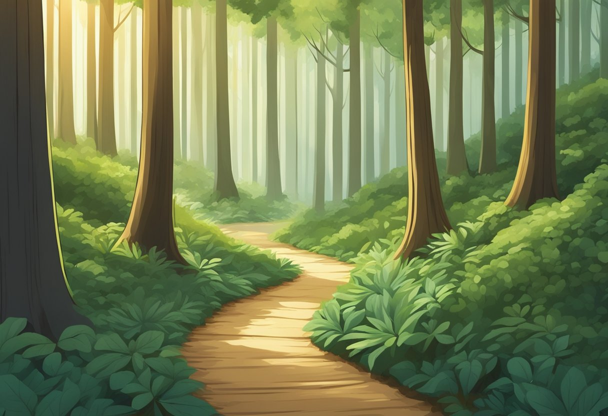 Hidden Gems: Uncovering Unique and Niche Career Paths for the Adventurous Professional Career Paths LearningMole A winding path through a dense forest leads to a hidden clearing, where a solitary beam of light illuminates a unique and niche career opportunity waiting to be discovered