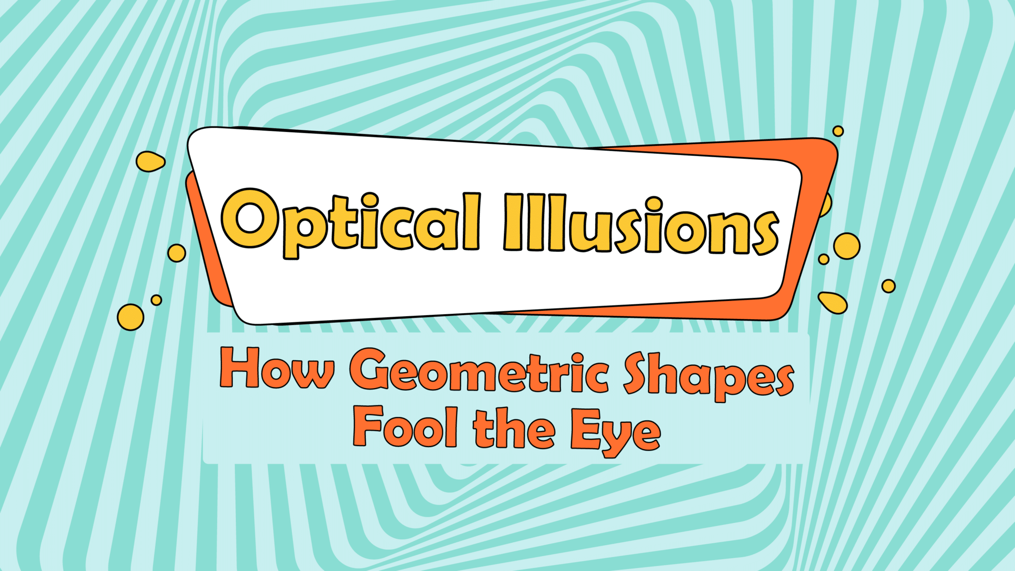 Optical Illusions: How Geometric Shapes Fool the Eye