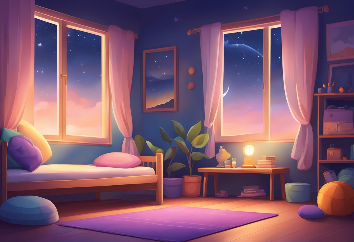 Bedtime Yoga: Stretching for a Better Night's Sleep Bedtime Yoga,calming yoga LearningMole Bedtime Yoga