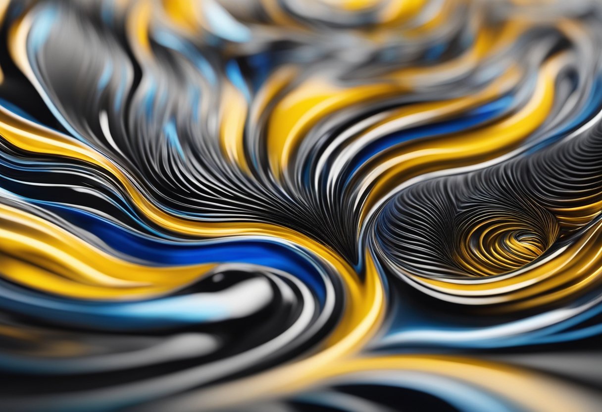 Ferrofluid Sculptures: Crafting Art with Magnetic Magic Ferrofluid Sculpture,magnetic liquid LearningMole Ferrofluid Sculptures: Ferrofluid swirls