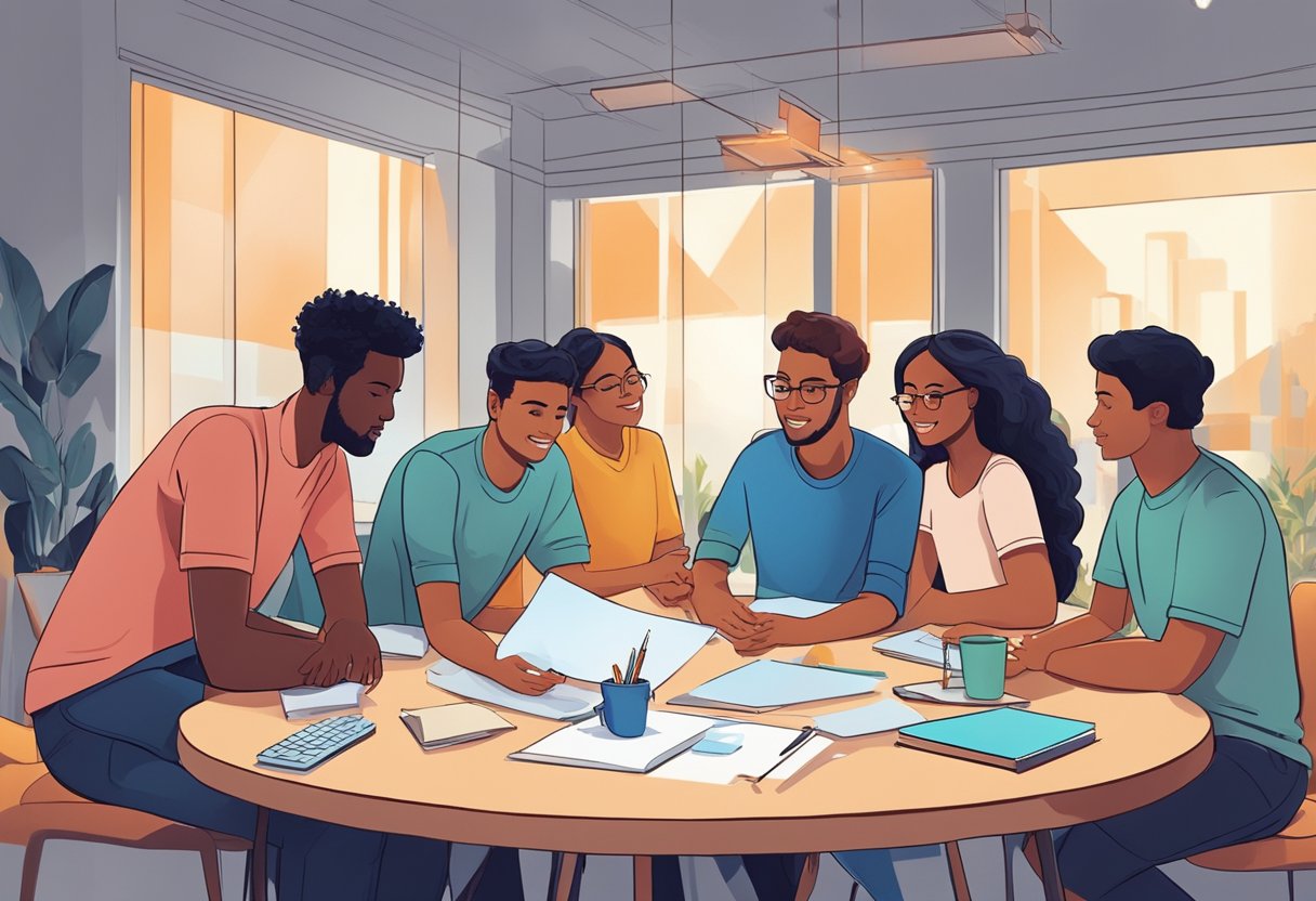 Turning Passions into Profits: How Young Innovators Built Successful Ventures passion, young innovators LearningMole A group of young innovators gather around a table, exchanging ideas and collaborating on projects that aim to make a positive impact on society