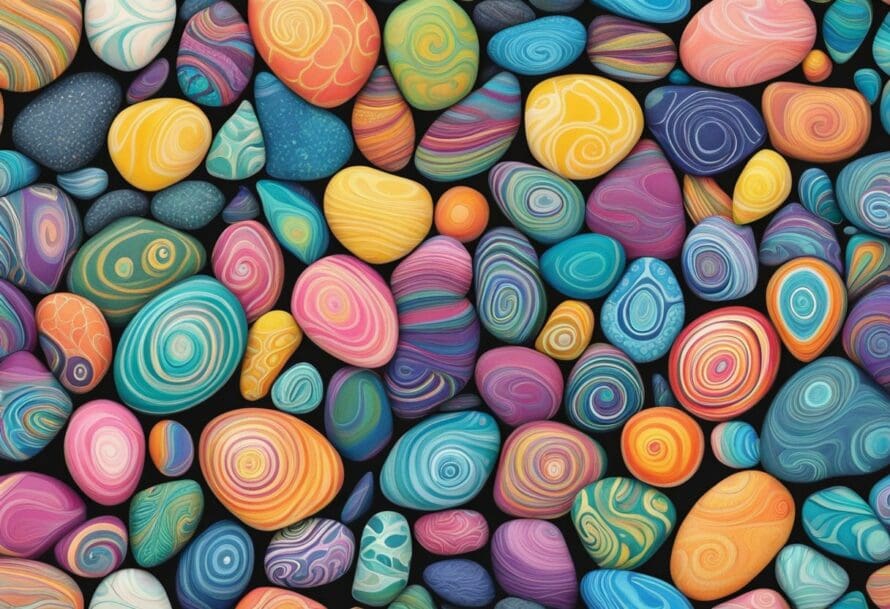 Weight Rocks Arts Painted Rock Paperweights: Crafting Unique Presents