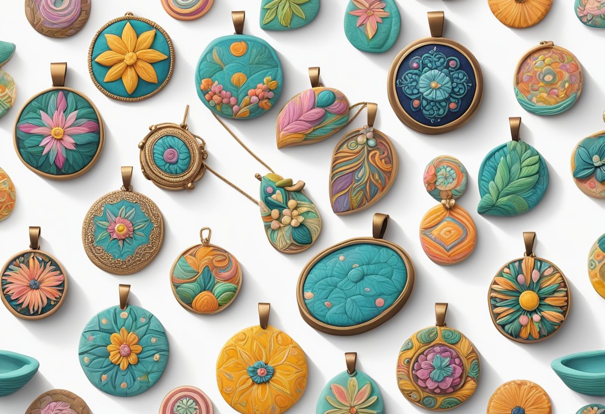 Clay Pendant Necklaces: A Great Guide to Artistic Expression with Jewlery Clay Pendant LearningMole Clay Pendant LearningMole