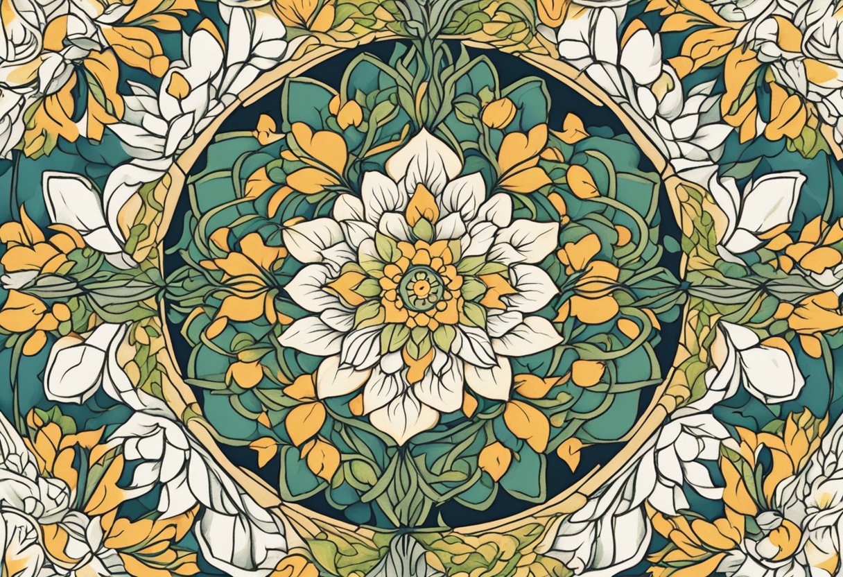 Nature Mandala: Embracing Symmetry in Organic Artistry for Inner Harmony Nature Mandala LearningMole Nature Mandala LearningMole