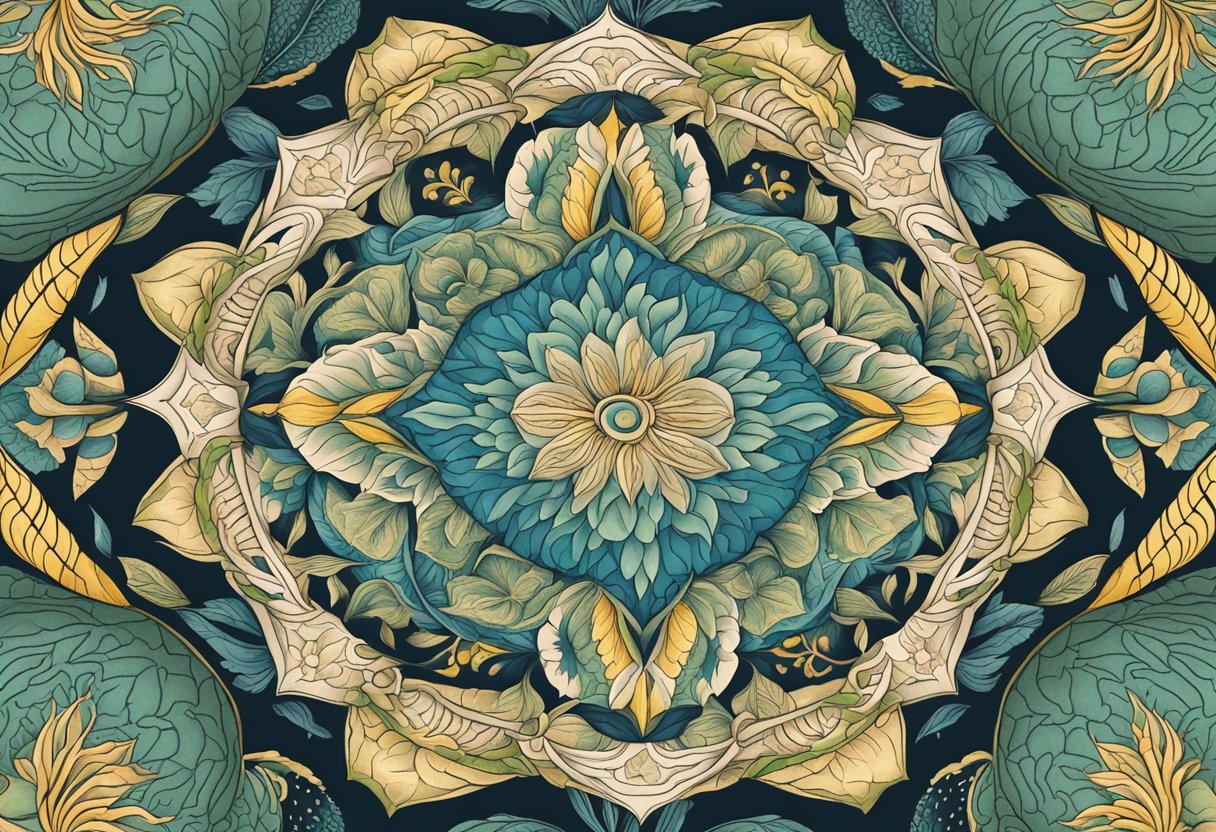 Nature Mandala: Embracing Symmetry in Organic Artistry for Inner Harmony Nature Mandala LearningMole Nature Mandala LearningMole