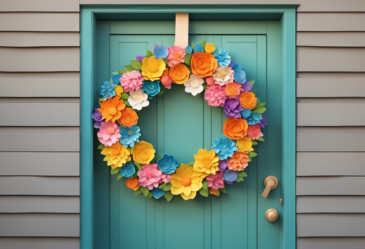 Egg Carton Flower Wreath: A Guide to Creating Charming Upcycled Decor Egg Carton LearningMole Egg Carton LearningMole