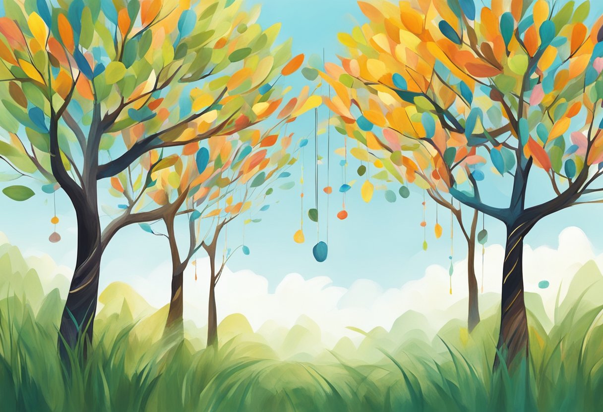 Painted Stick Wind Chimes: Creating a Super Symphony with Nature's Touch Wind Chime LearningMole Wind Chime LearningMole