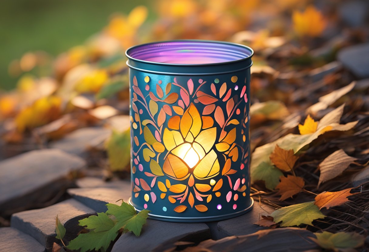 Recycled Tin Can Luminary: A Guide to Crafting Charming Upcycled Lights Tin Can LearningMole Tin Can LearningMole