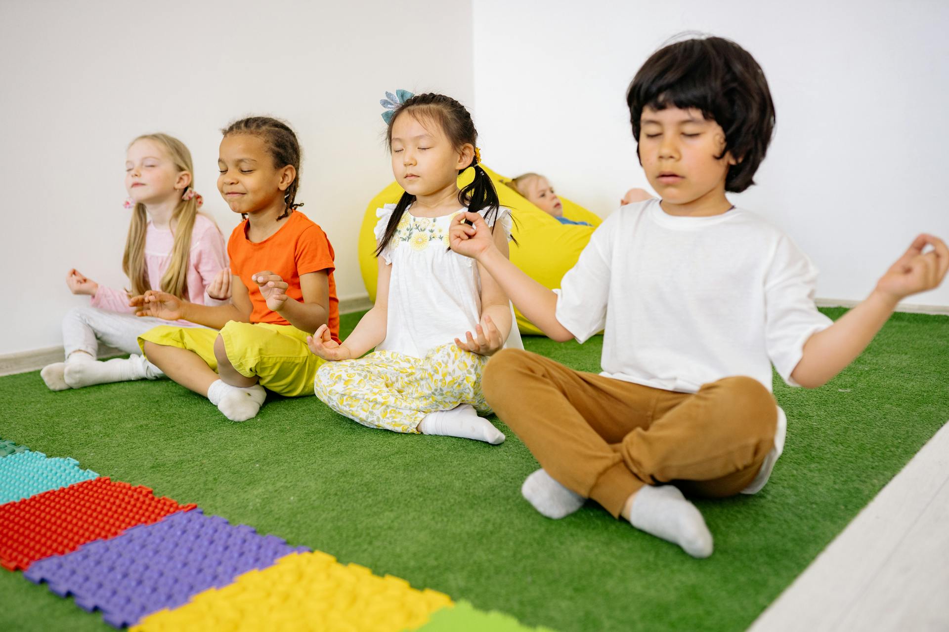Yoga for Kids: Themed Sessions to Spark Their Creativity Yoga for kids,yoga sessions,Mindfulness,Confidence LearningMole Yoga for Kids