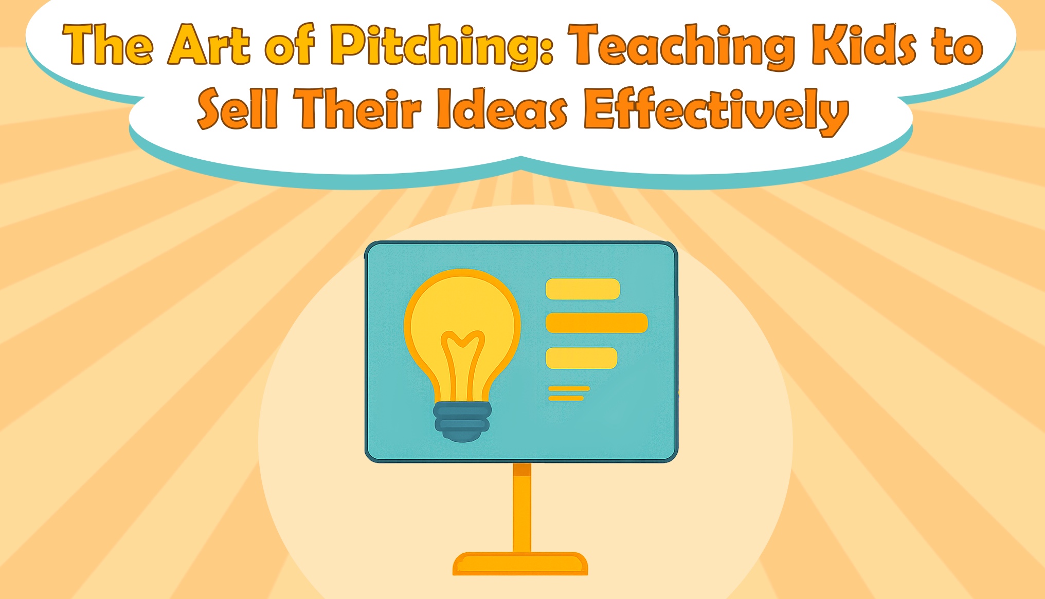 The Art of Pitching: Teaching Kids to Sell Their Ideas Effectively