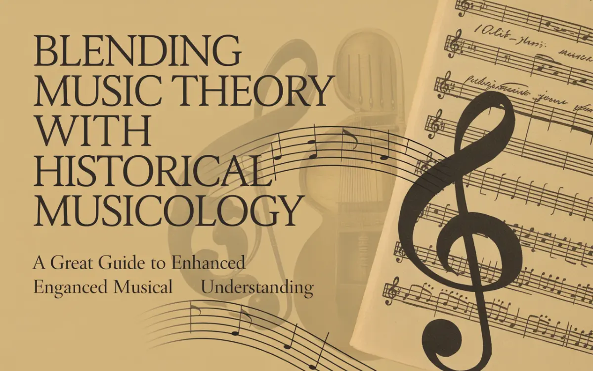 Blending Music Theory with Historical Musicology: A Great Guide
