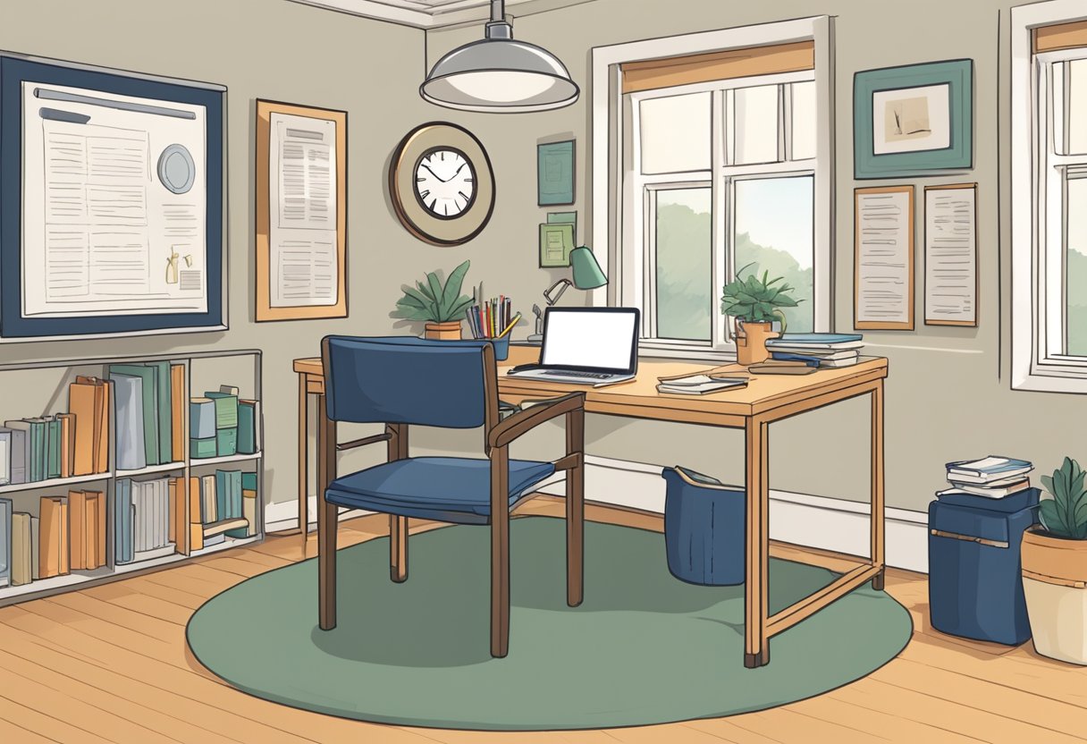 The Best Time to Start Test Prep: Essential Tips for Parents and Teachers Test Prep,Teacher,Parent,education LearningMole A quiet, well-lit room with a desk, chair, and organized study materials. A clock on the wall shows a focused time for test prep