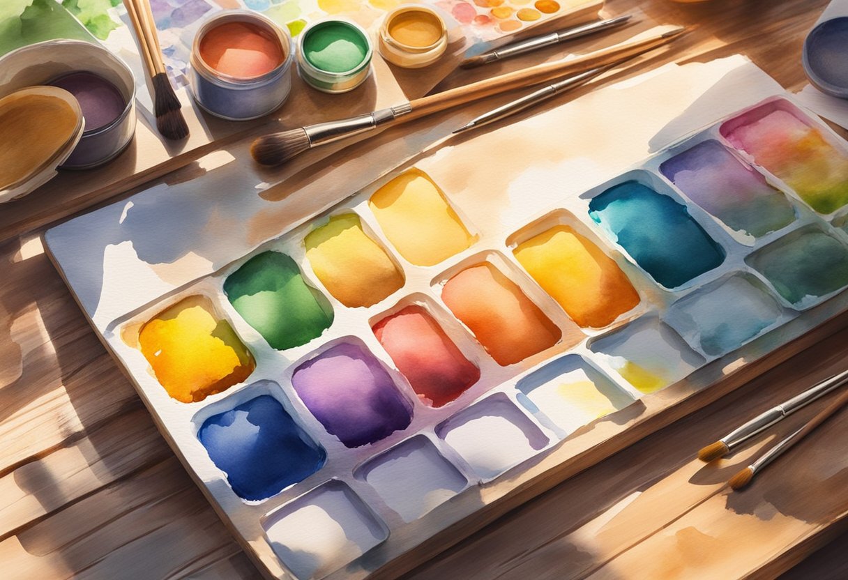 Watercolor LearningMole