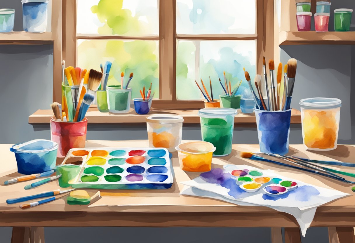 Watercolor LearningMole