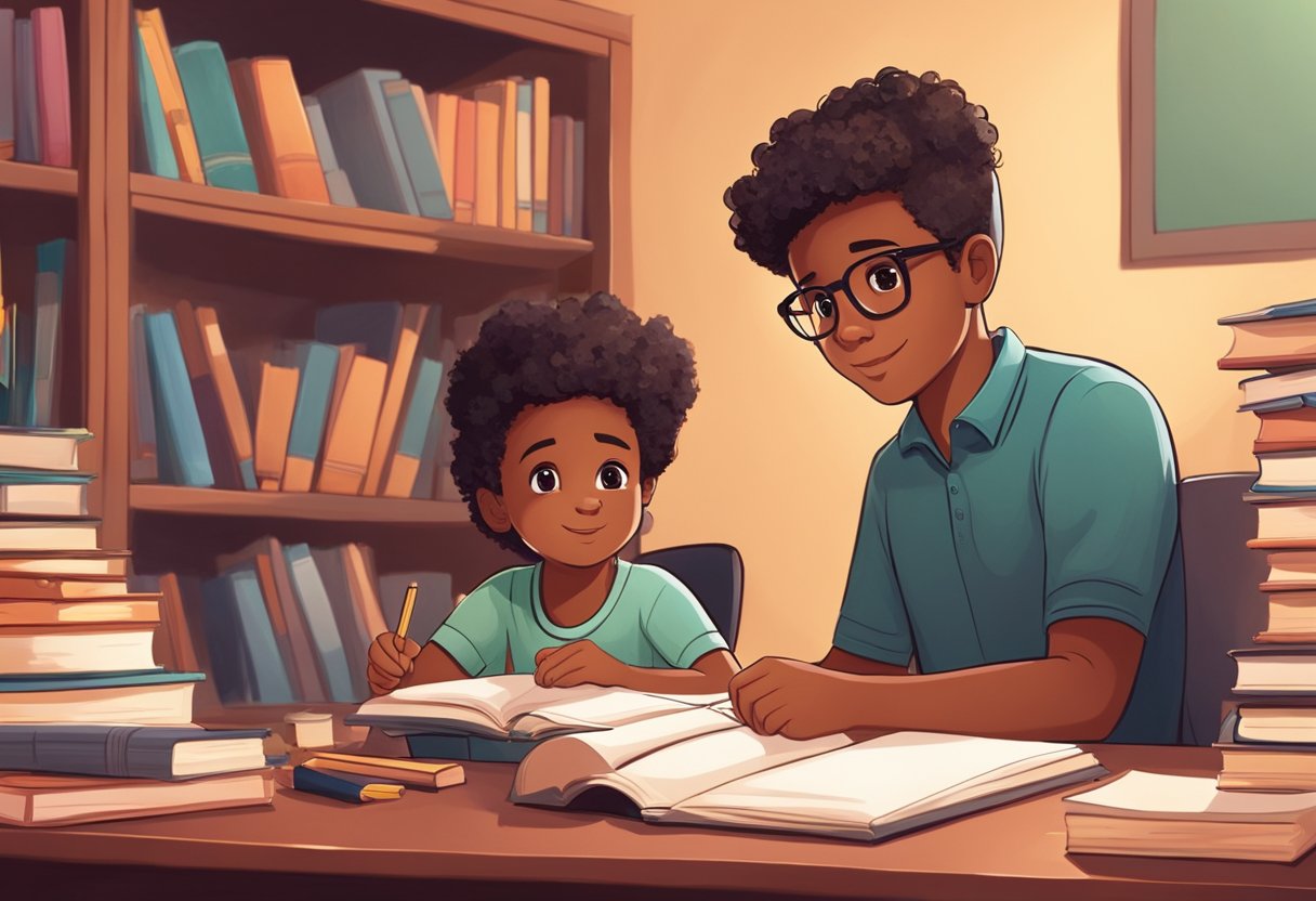 Top Tips for Parents to Elevate Exam Preparedness of Their Kids Exam Preparedness,test prep,approach,exam,children LearningMole A child sits at a desk, surrounded by books and educational materials. A parent stands nearby, offering support and encouragement. The room is filled with a sense of warmth and determination