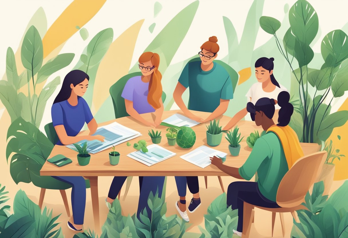 Teen Startups: Unveiling the Successes of Young Entrepreneurs Teen Startups,entrepreneur LearningMole A group of young entrepreneurs work on eco-friendly products, surrounded by sustainable materials and ethical practices. The atmosphere is filled with creativity and determination