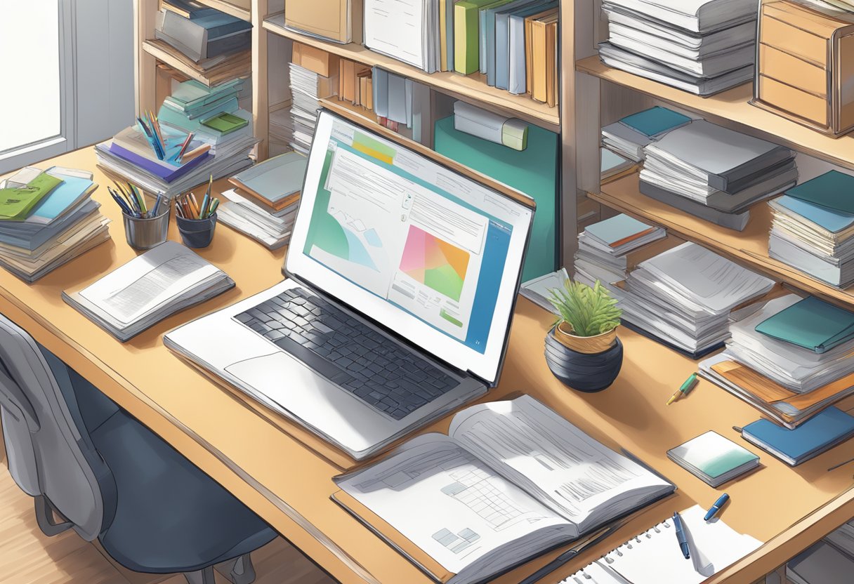 Adapting Homework Strategies to Fit Various Learning Preferences homework strategies,Learning Preferences,classroom LearningMole A diverse group of study materials arranged in a well-lit, organized workspace, with digital and physical resources readily available