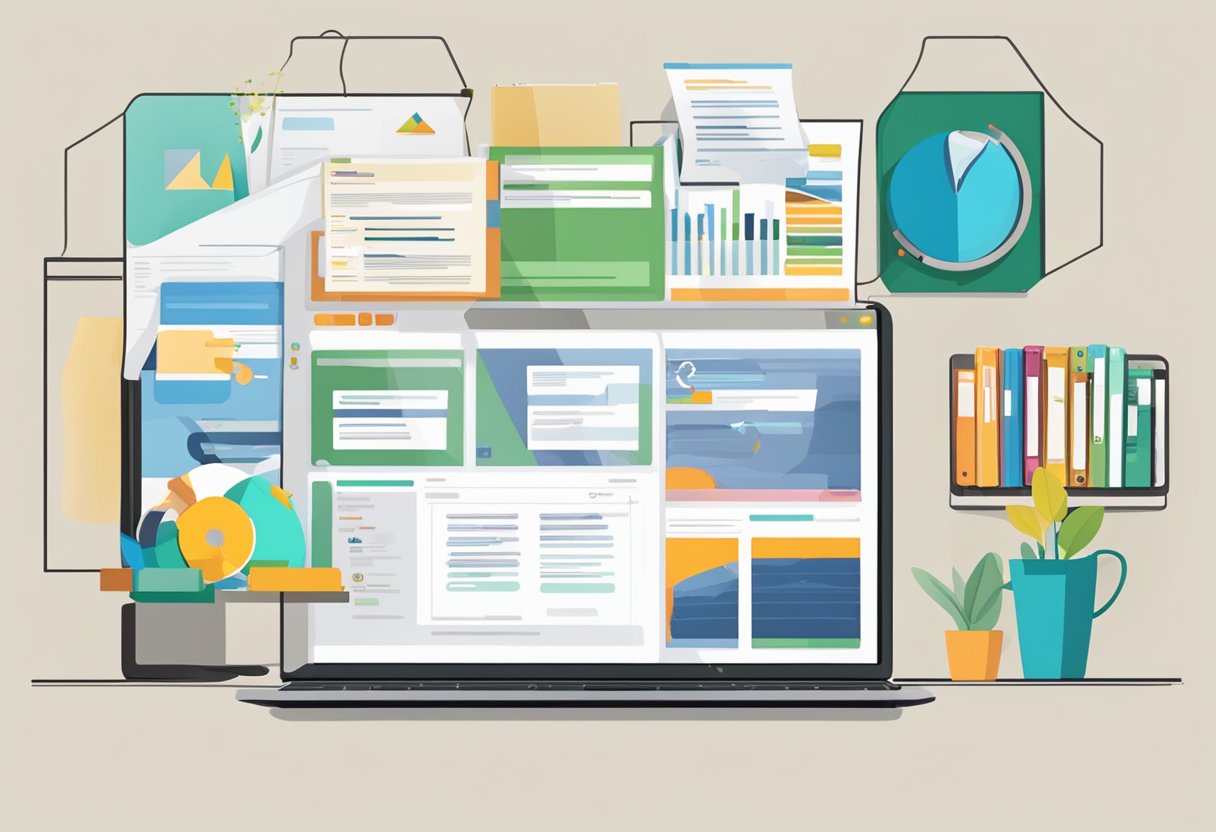 Enhancing Professional Development Through Teacher Digital Portfolios: A Guide to Building Your Skills Online digital portfolio LearningMole Teachers' digital portfolios displayed on a computer screen, showcasing evidence of professional development and growth