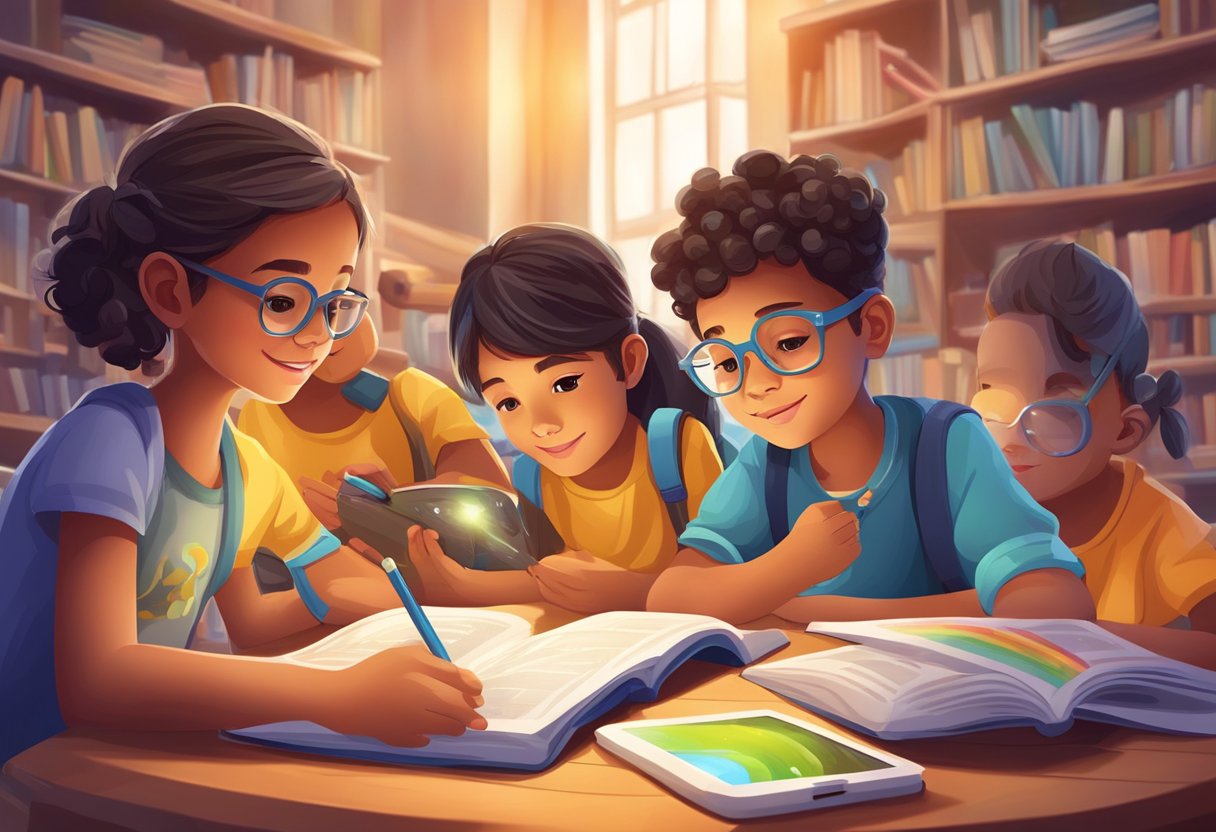 Creative Arts Apps for Kids: Unleash Imagination with Digital Tools Creative arts apps,Digital Tool,Imagination,Kids LearningMole Children engrossed in interactive reading and creative arts apps, exploring new worlds and expressing their imagination through technology