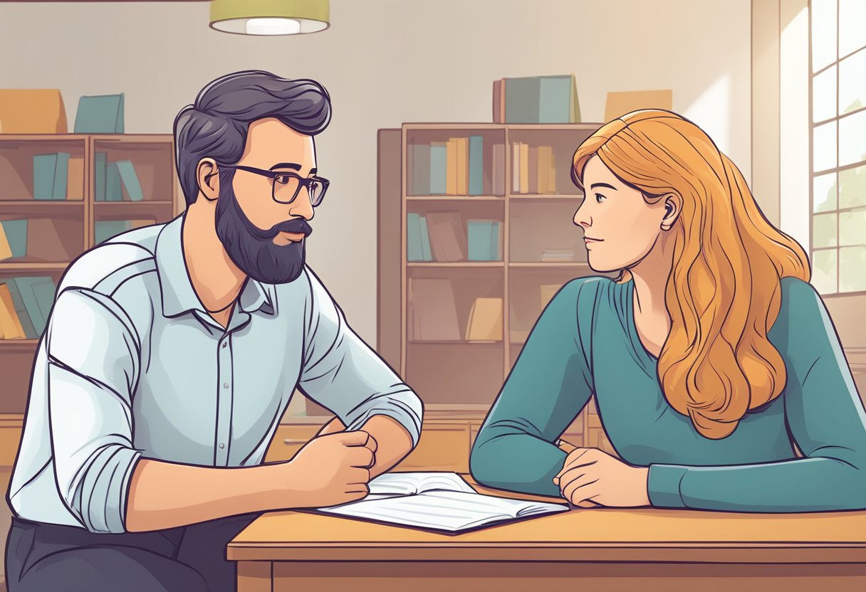 Overcoming Barriers to Effective Parent-Teacher Communication: Building Stronger Bridges Parent-Teacher Communication,Communication LearningMole A parent and a teacher engage in open, respectful communication, exchanging ideas and finding solutions to common barriers