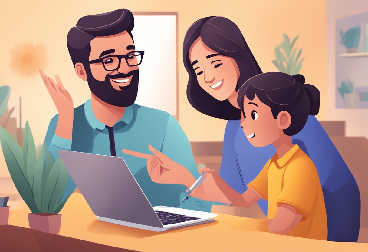 Parent-Teacher Communication: Enhancing Online Learning Through Effective Dialogue Parent-Teacher Communication, education LearningMole A teacher and a parent engage in a video call, exchanging feedback and ideas to enhance their child's online education