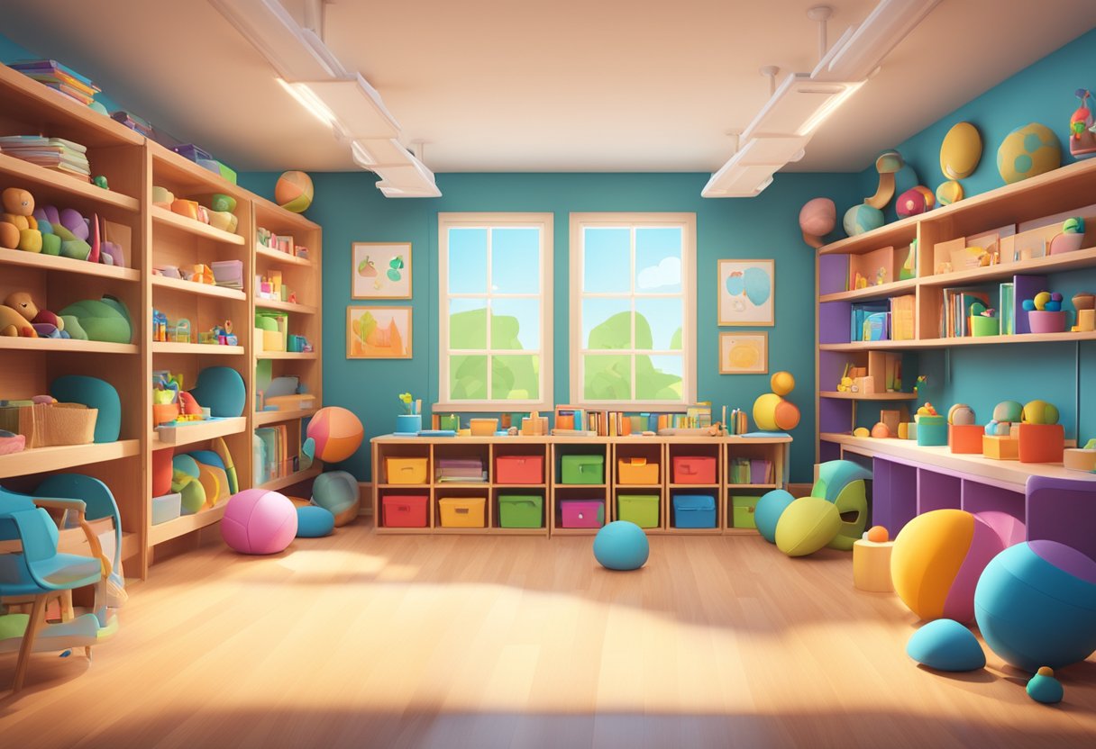 Creating an Effective Sensory Toy Library: Essentials for an Engaging Classroom Sensory Toy Library,classroom LearningMole A classroom with soft lighting, noise-canceling materials, and a variety of sensory toys neatly organized on shelves