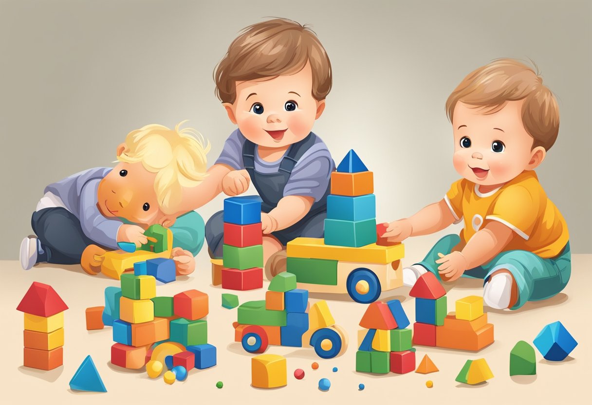 The Best Educational Toys for Developing Motor Skills in Toddlers: Top Picks for Playtime Learning Educational Toys, Motor Skill LearningMole Toddlers playing with educational toys, solving puzzles, stacking blocks, and manipulating objects to develop motor and cognitive skills