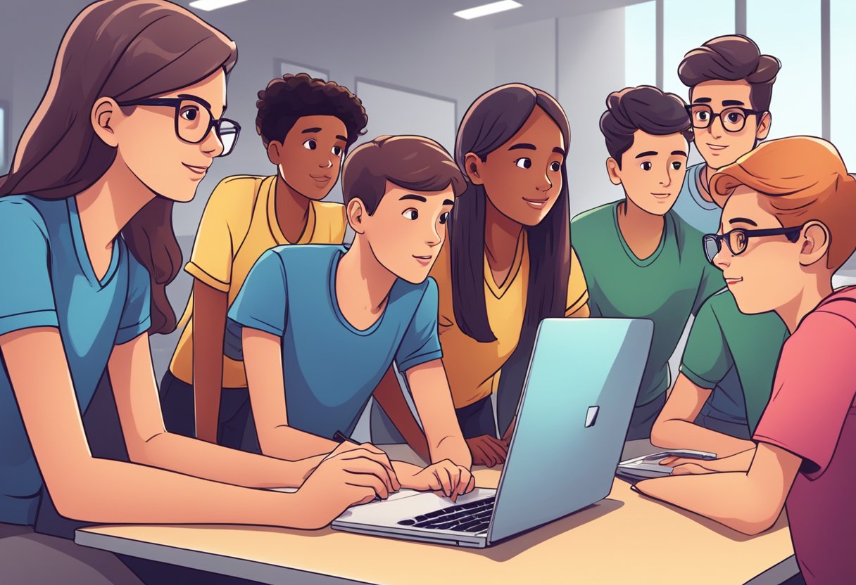 Harnessing the Power of Educational Videos: Enhancing Learning at School and Home Educational video, online learning, Youtube LearningMole A group of students gather around a screen, engaged and focused as they watch educational videos, taking charge of their own learning