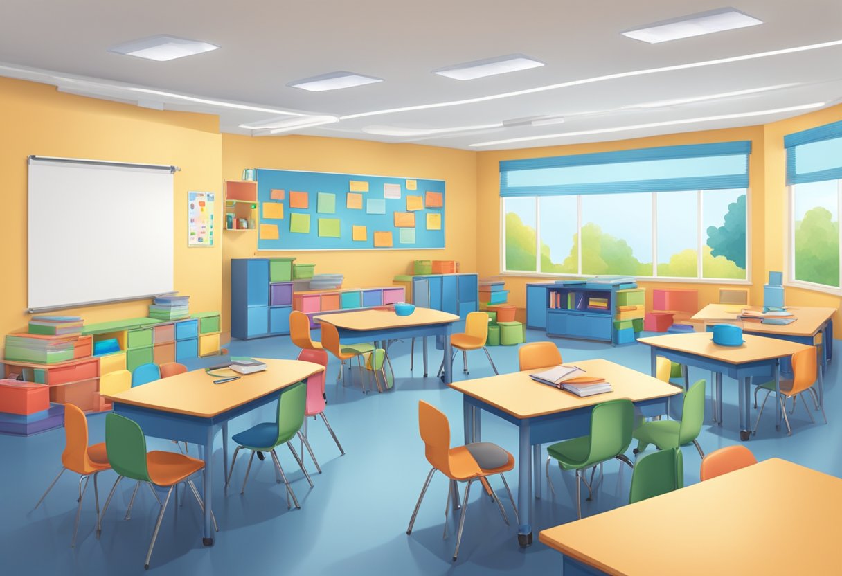Classroom Management Techniques for Highly Sensitive Students: Nurturing a Supportive Learning Environment Highly Sensitive Students, Classroom Management LearningMole A classroom with varied learning materials and flexible seating arrangements to accommodate highly sensitive students