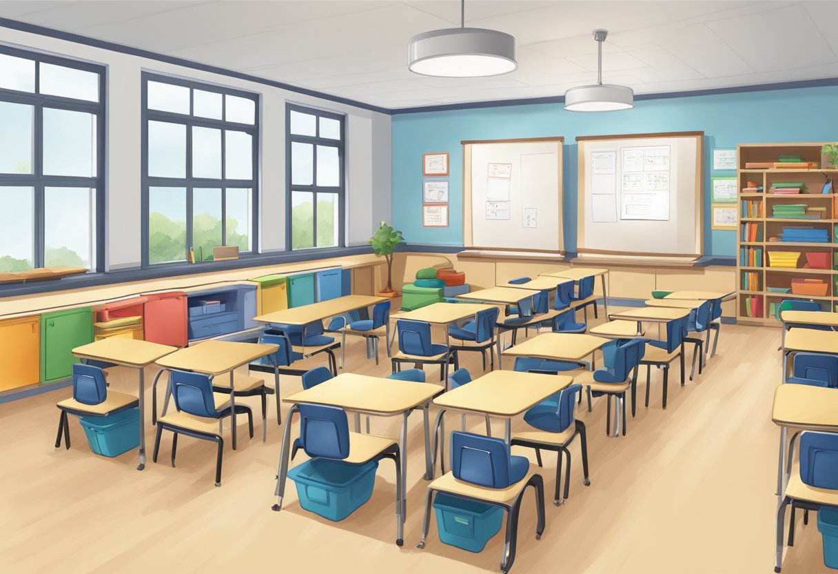 Classroom Management Techniques for Highly Sensitive Students: Nurturing a Supportive Learning Environment Highly Sensitive Students, Classroom Management LearningMole A calm, organized classroom with visual cues and flexible seating options to accommodate highly sensitive students