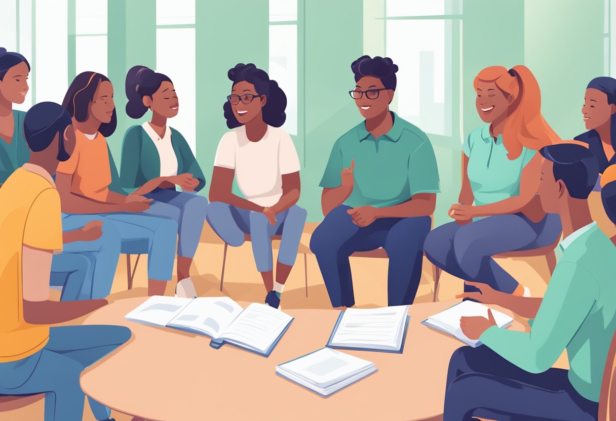 Cultivating Emotional Intelligence: Strategies for Primary Educators' Growth Emotional Intelligence LearningMole Primary educators engaging in group discussions, practicing active listening, and participating in emotional intelligence exercises