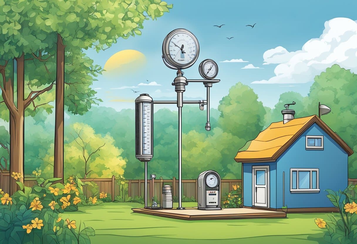 Backyard Weather Station Essentials: Your Guide to Local Climate Tracking Backyard Weather Station, climate, weather pattern LearningMole A backyard weather station with instruments measuring temperature, humidity, and wind speed. A barometer and rain gauge predict weather patterns