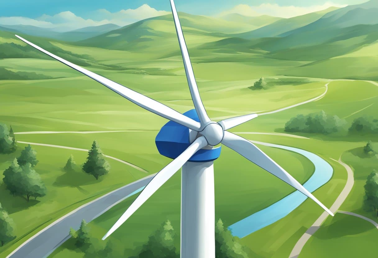 Renewable Energy Experiments for the Home and Classroom: Fun DIY Projects Renewable Energy LearningMole A spinning wind turbine converts kinetic energy into electrical energy, which is then stored in a battery for later use