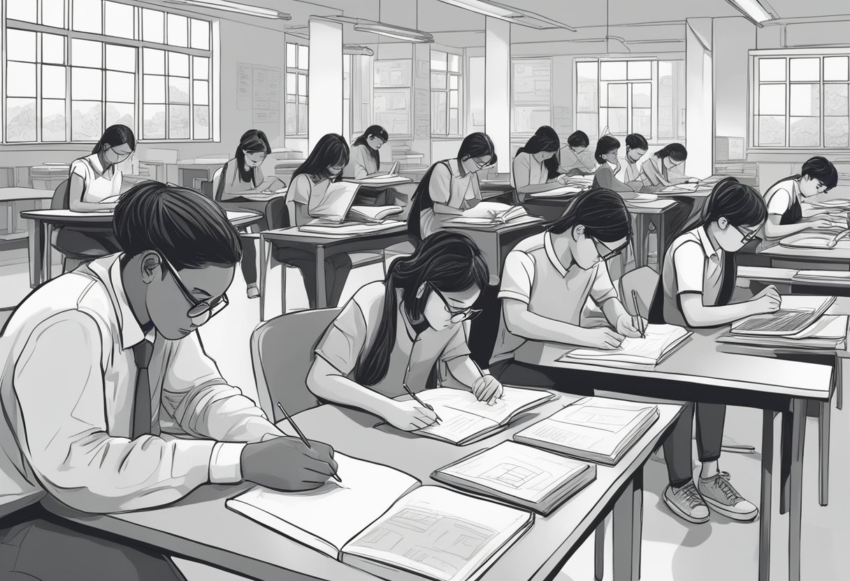 Emphasising Effort and Growth in Homework: Celebrating the Process Homework LearningMole Various students engage in different activities, such as reading, drawing, and building, to complete their homework. The emphasis is on the process and effort put into the work, rather than just the final product