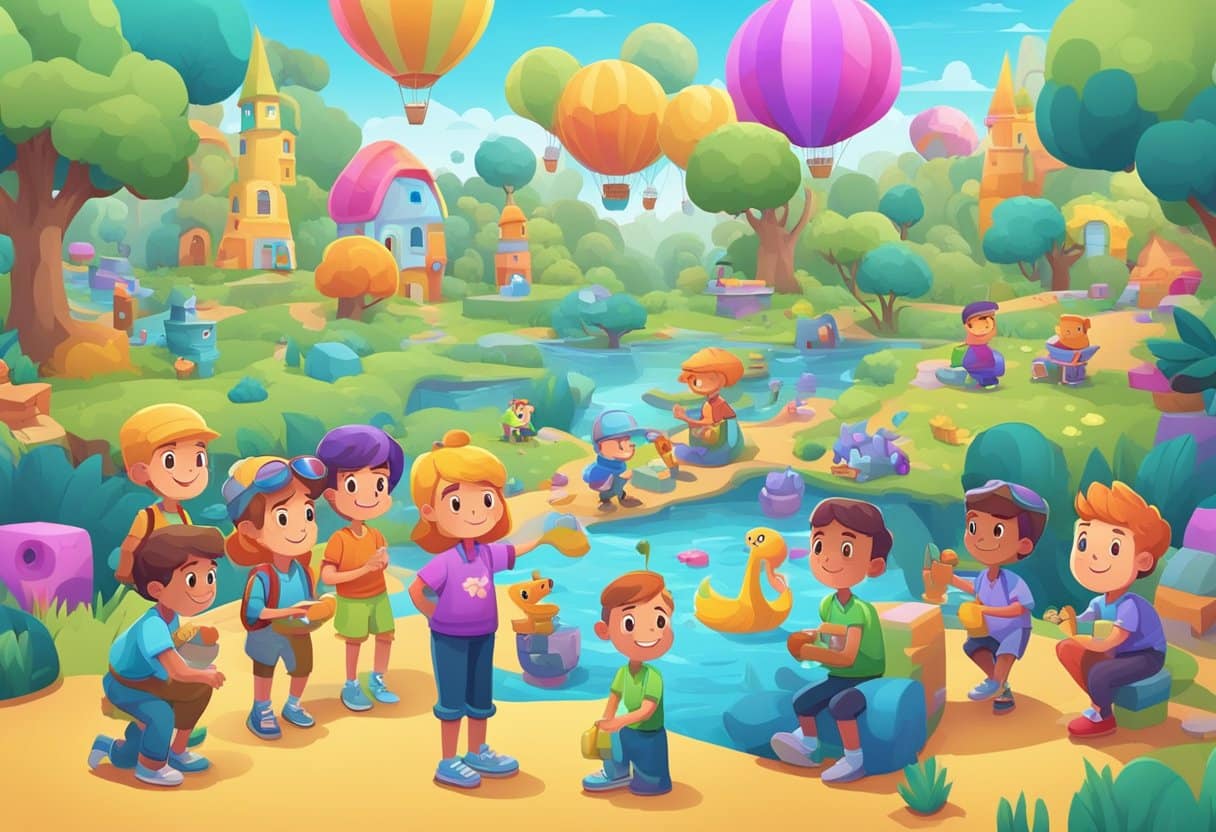 Gamifying Problem-Solving: Engaging Tactics to Make Challenges Enjoyable Problem-Solving, gamification LearningMole A group of colorful characters work together to solve complex puzzles in a vibrant, interactive setting. The challenges are presented in a playful and engaging way, with various solutions and paths to explore