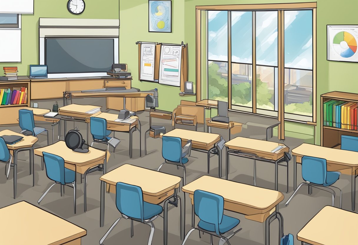 Understanding Different Learning Styles to Enhance Homework Effectiveness learning style, homework LearningMole A classroom with visual aids, audio equipment, and tactile learning tools arranged to accommodate various learning styles