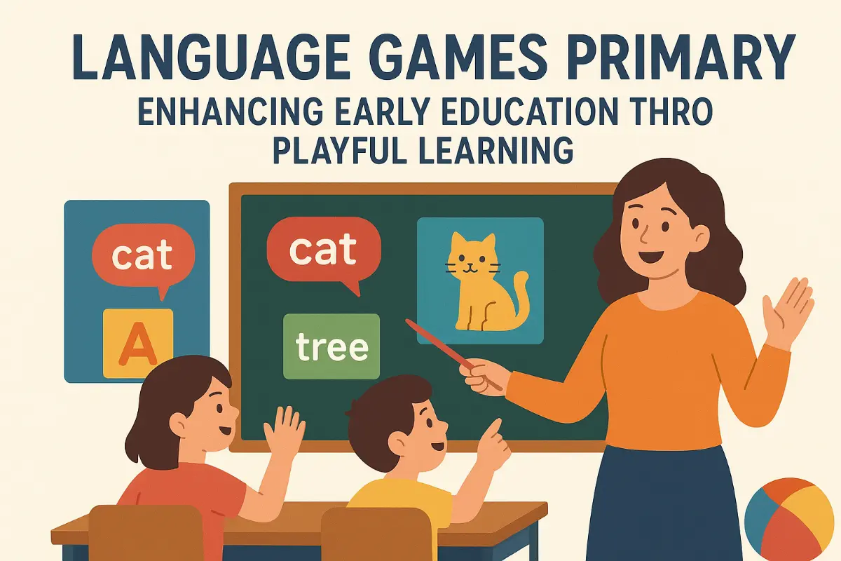 Language Games Primary: Enhancing Early Education through Playful Learning