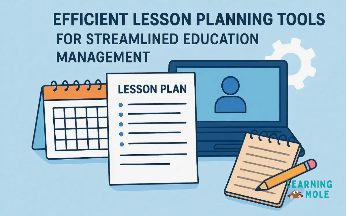 Efficient Lesson Planning Tools for Streamlined Education Management