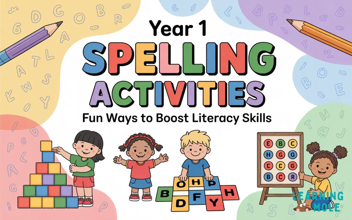 Year One Spelling Activities: Fun Ways to Boost Literacy Skills
