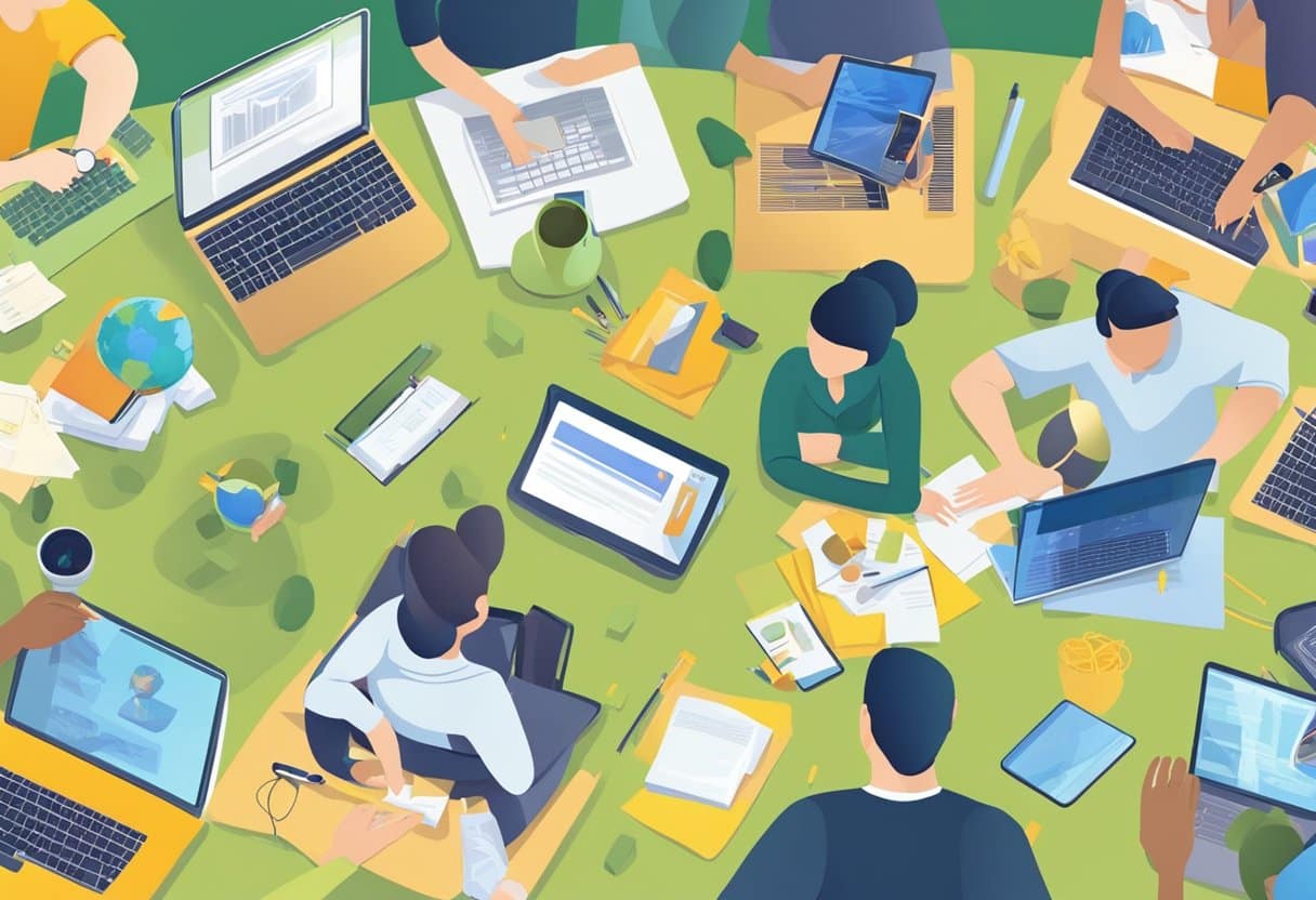 Digital Tools for Collaborative Projects: How to Link Global Classrooms Effectively Digital Tools, classroom LearningMole Students from different countries collaborate digitally on projects, using various tools to communicate and share ideas. They connect and learn from each other, fostering intercultural competence