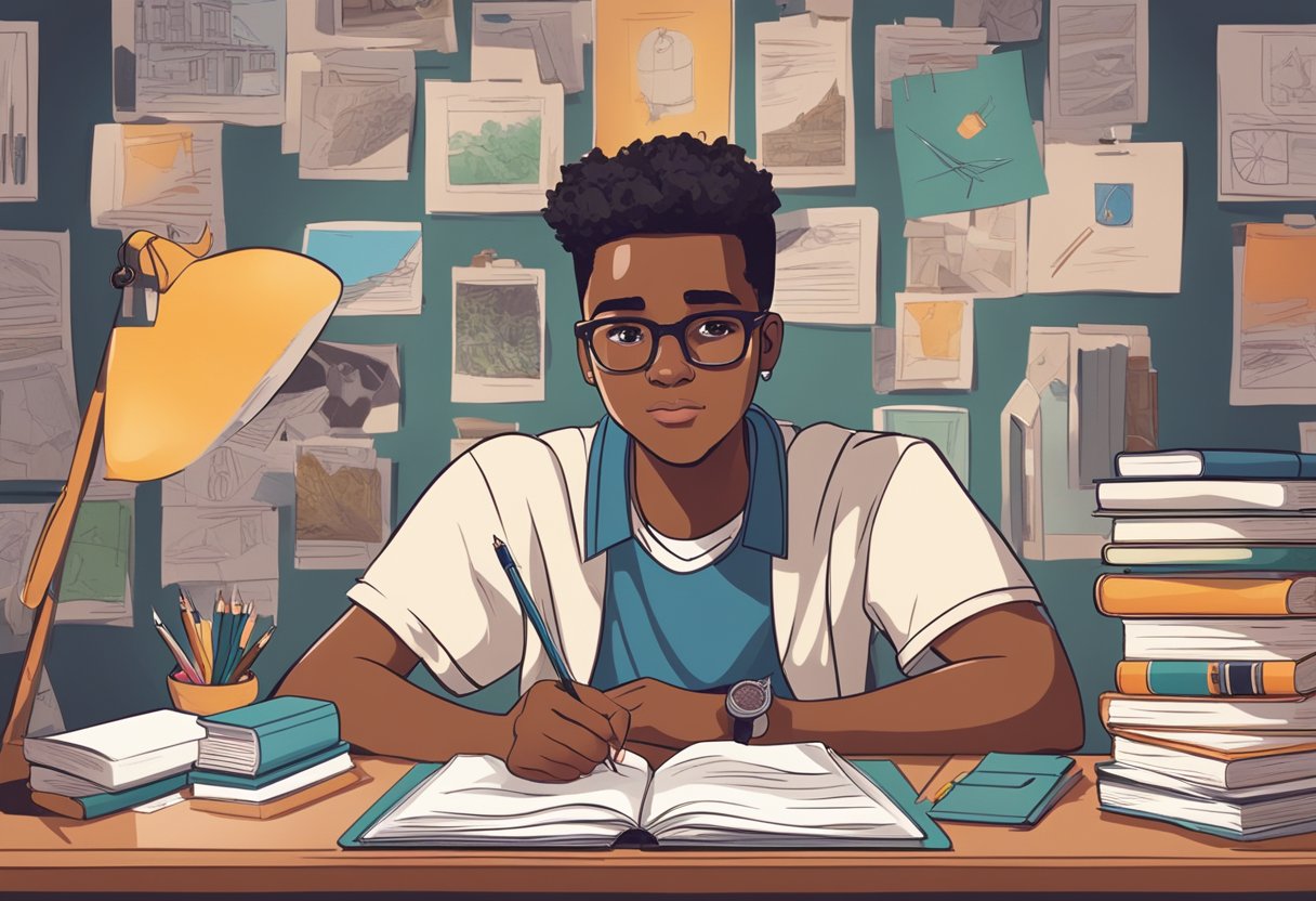 The Role of Motivation in Student Learning and Achievement: Unveiling Its Impact motivation LearningMole A student sits at a desk, surrounded by books and study materials, with a determined expression on their face. A vision board hangs on the wall, filled with images of success and achievement