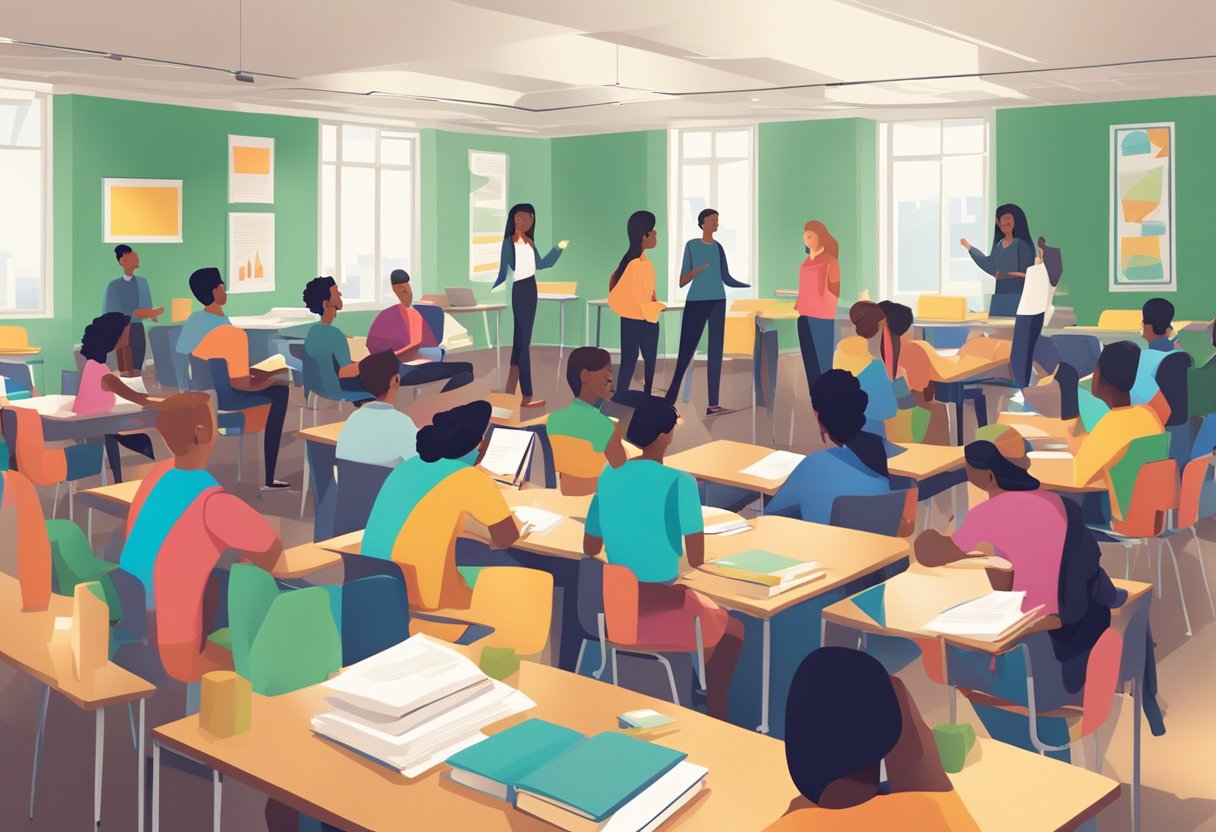 The Impact of Social Interactions on Student Learning: A Look at Collaborative Education Benefits Social Interaction,collaborative,sociology LearningMole Students actively engage in discussions in a classroom, while others collaborate on a group project in a library. Social interactions enhance learning in various settings