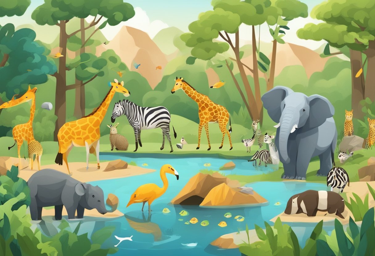 Maths at the Zoo: Adding Up Animal Facts