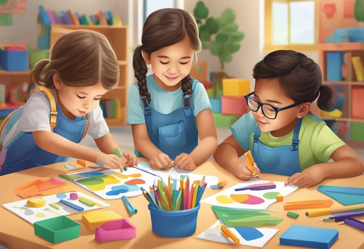Activities that Make Kids Wonder and Ponder: Engaging Young Minds wonder, child LearningMole Children engaged in hands-on activities, exploring, and questioning, surrounded by colorful materials and interactive tools