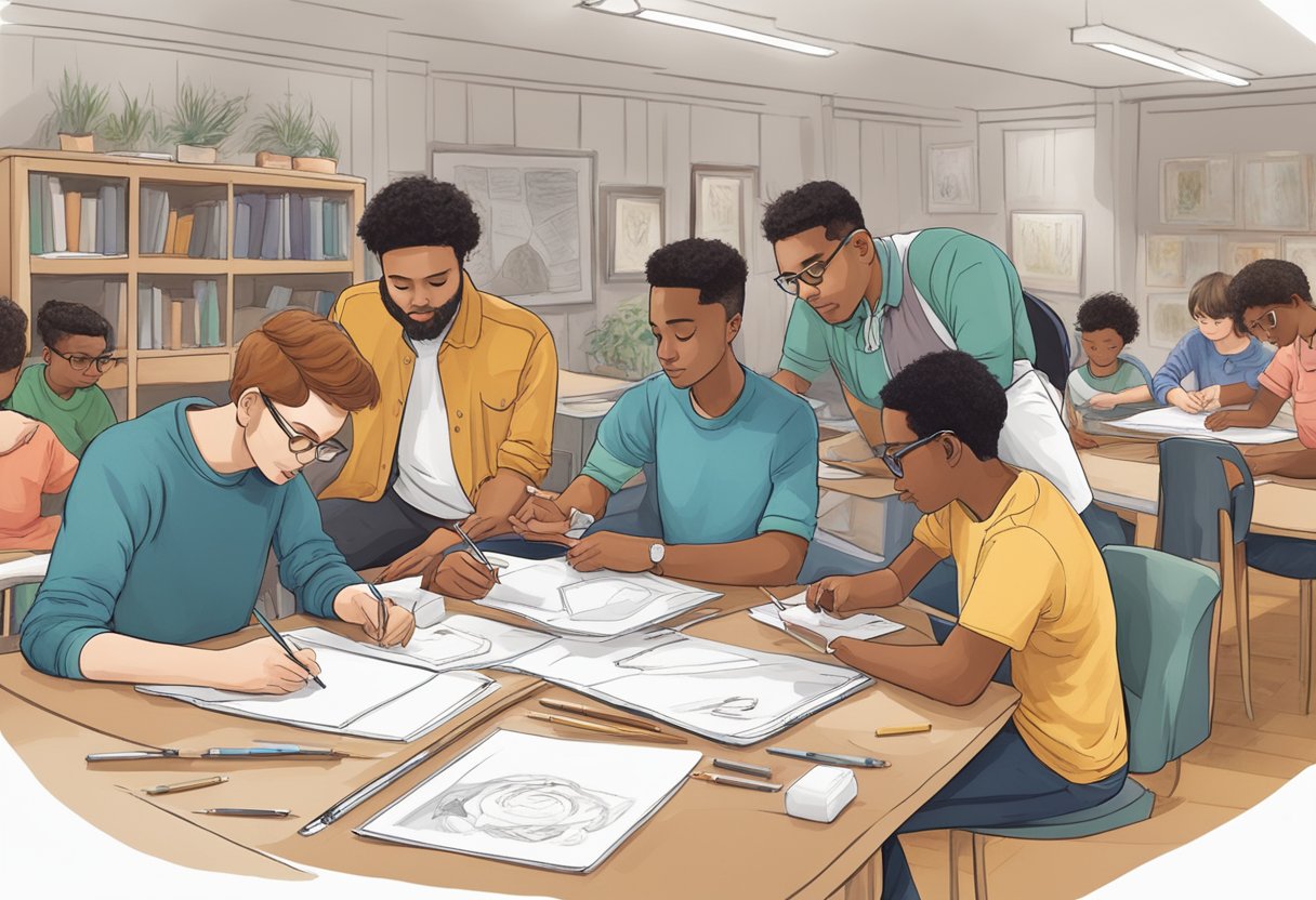 Assessing Student Learning Through Art and Creative Projects: Measuring Creativity and Understanding creative project, creativity, artwork, assessment LearningMole Artists collaborate, share ideas, and assess student work through art and creative projects