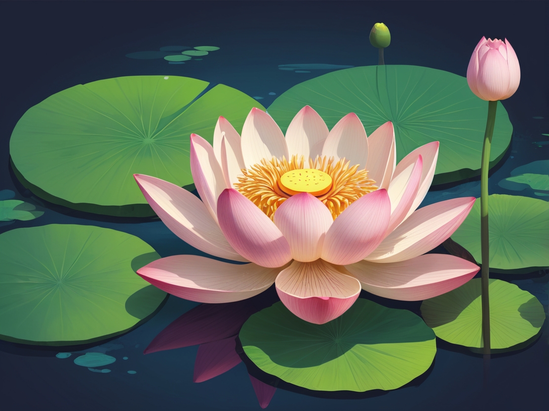 Lotus Flower LearningMole