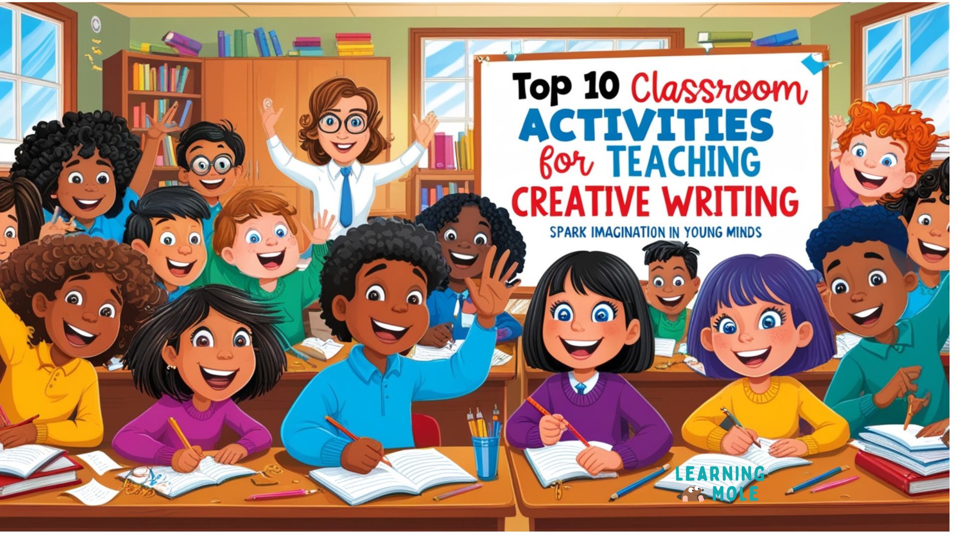Top 10 Classroom Activities for Teaching Creative Writing: Spark Imagination in Young Minds
