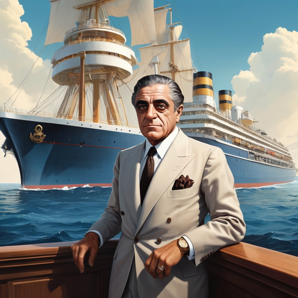Aristotle Onassis: The Legacy of a Great Greek Shipping Tycoon Aristotle Onassis,Onassis LearningMole Aristotle Onassis