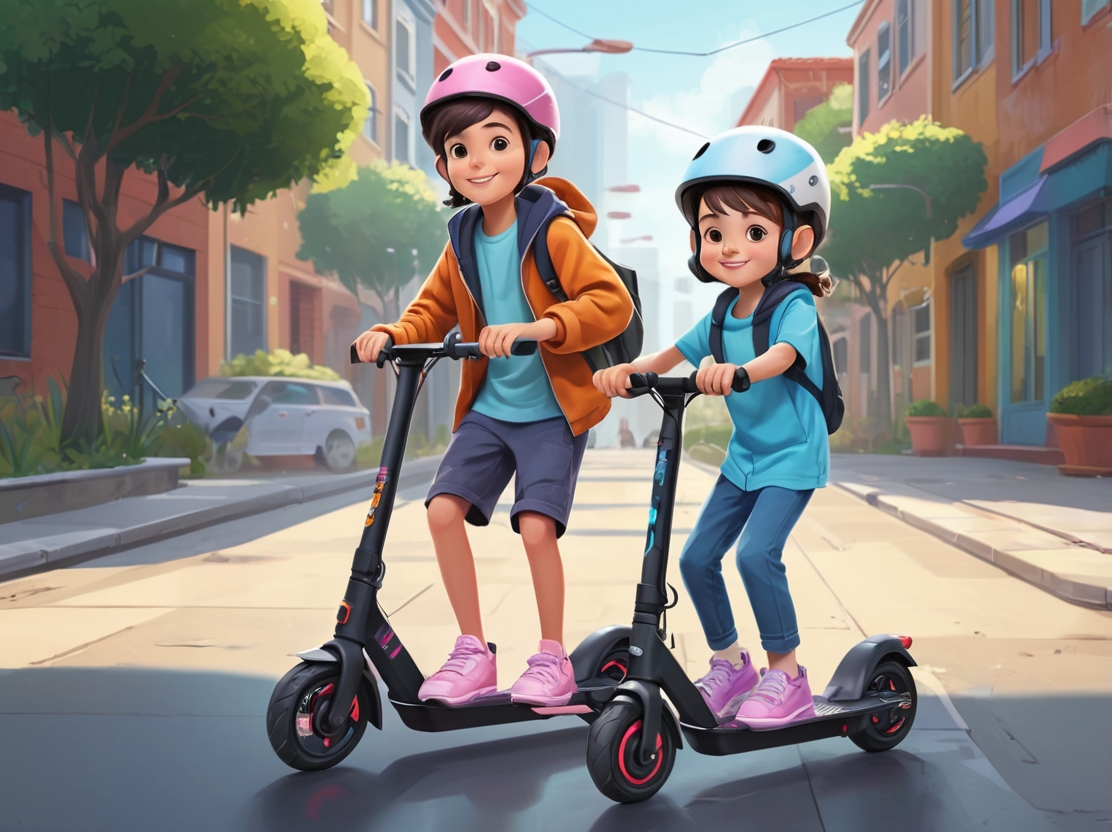 Electric Scooters: Enjoyable Sport and Fun Activity for Your Kid Electric Scooters LearningMole Electric scooters